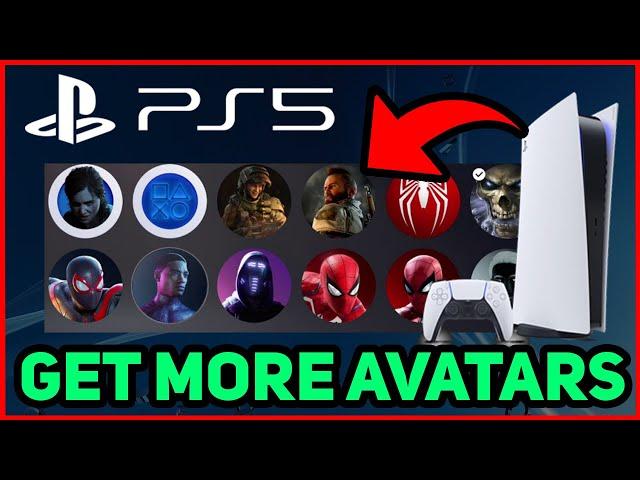 PS5 HOW TO GET MORE AVATARS EASY!!