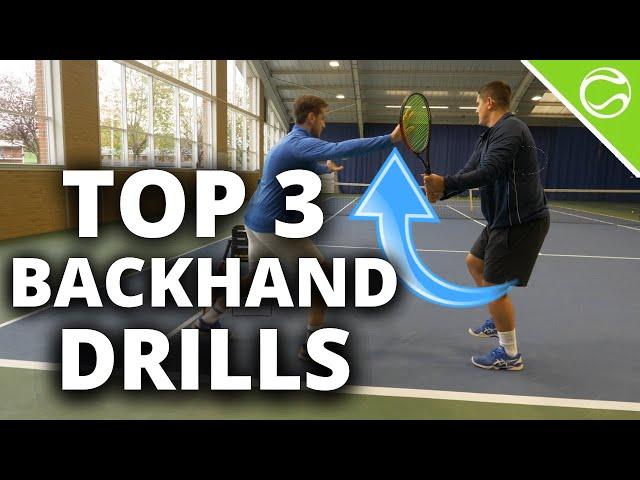 Top 3 Drills For Two Handed Backhand In Tennis - Transform Your Tennis Backhand