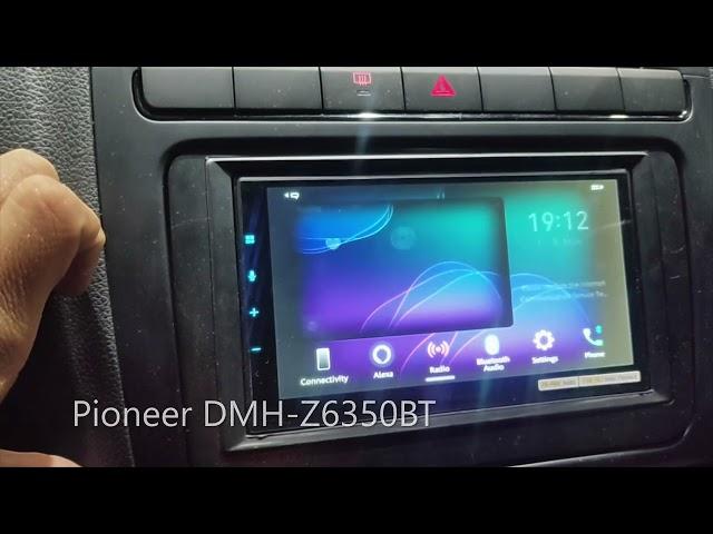 VW POLO GT | Pioneer DMH-Z6350BT Audio system, seat cover, 7D mats & more | KONARK'S (9448517921)