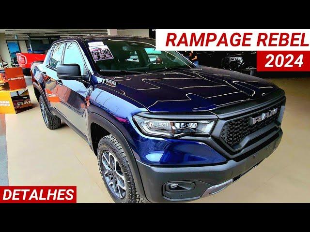 Nova RAM Rampage Rebel 2.0 Turbo Gasolina de 272cv por R$224.990 com muita tecnologia, força e luxo!