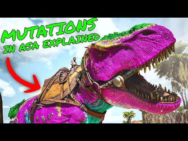 Mutations in Ark Survival Ascended Explained! ASA Breeding/Mutation Guide