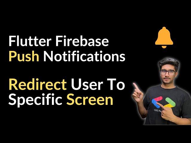 Part-5 Flutter Firebase Push Notification || Redirect user to specific page on click