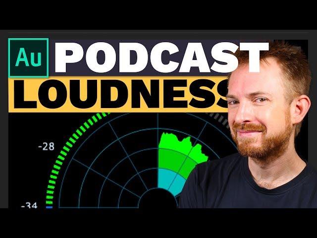 Podcast Loudness - How To Hit Exactly -16 LUFS in Adobe Audition