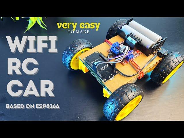 HOW TO MAKE WIFI RC CAR VERY EASILY | BASED ON ESP8266 NODEMCU | UT GO