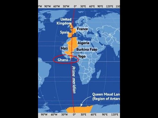 Trick To Remember Countries through which Prime Meridian Passes || UPSC Prelims || OnlyIAS