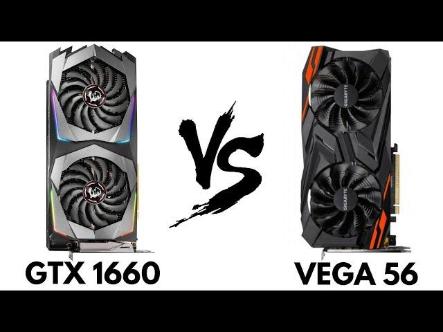 GTX 1660 vs Vega 56 | Vega 56 vs GTX 1660 | GTX 1660 Benchmarks | Comparison by H-Tech