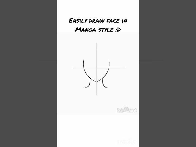 How to Draw a Manga face #ibispaintx #manga #art #arttutorial #newartist #illustration