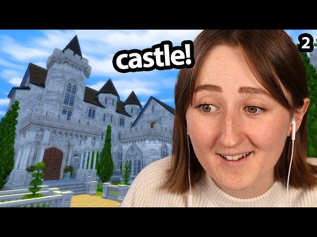 building a GIANT castle in the sims! pt. 2 (Streamed 12/5/24)