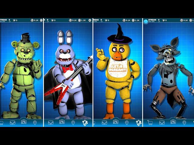 FNAF AR Halloween Animatronics Workshop Animation