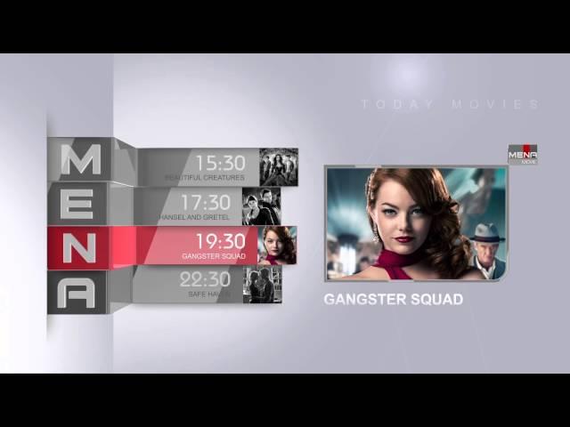 Mena Movie Schedule- Elegant TV Broadcast Package - After Effects Template