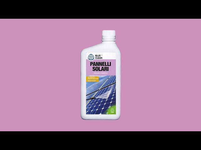 Detergente per la pulizia dei pannelli solari per idropulitrice / Solar panels detergent