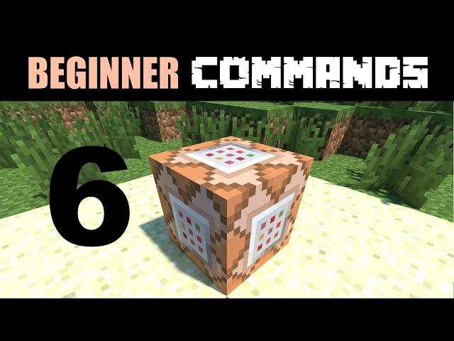 Beginner Command Block Tutorial Part 6 - The /summon Command