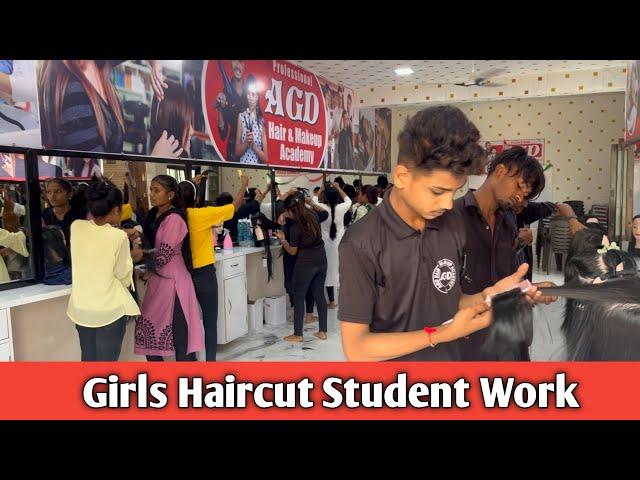 AGD Academy | ladies class | ￼ step haircut, training ￼| salon academy