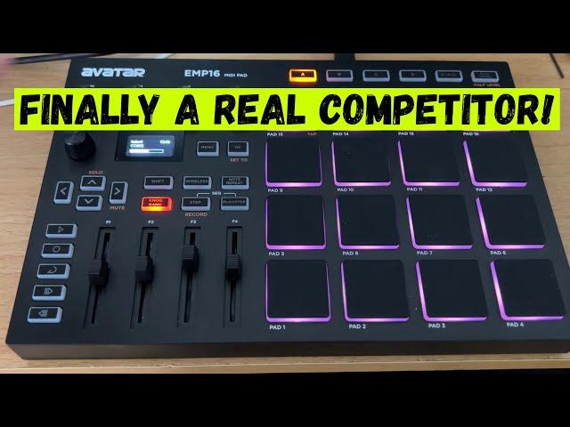 Avatar EMP16 MIDI Pad Controller Review and Demo - Best Cheap Finger Drumming Pad!