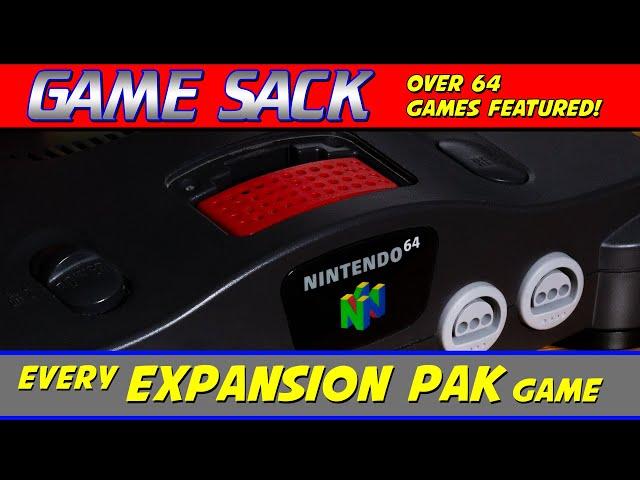 Every Expansion Pak Game for the N64