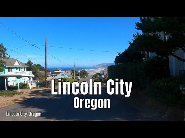 Lincoln City, Oregon Driving Tour Travel 4k