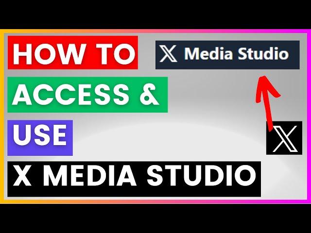 How To Access & Use Twitter Media Studio? [in 2024] (X Media Studio)