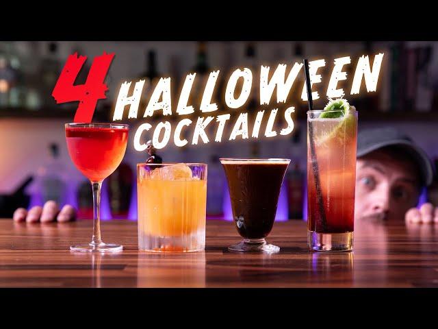 4 Spooky Halloween Cocktails for Grown-ups