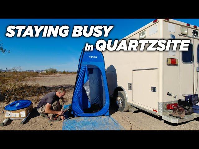 What Are Days Like In Quartzsite... Busy or Boring?