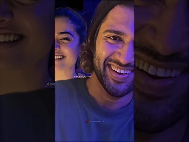 vijaydeverakonda | rashmika mandanna ️ #shorts #love