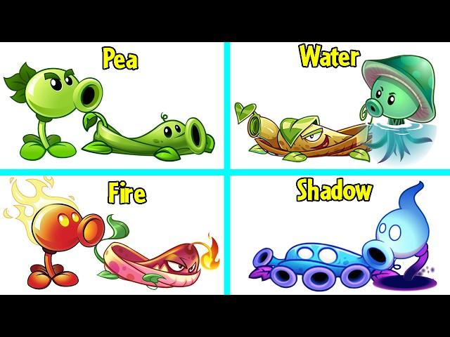 8 Pair PEA & VINE Plants Battlez - Who Will Win? - PvZ 2 Team Plant vs Team Plant