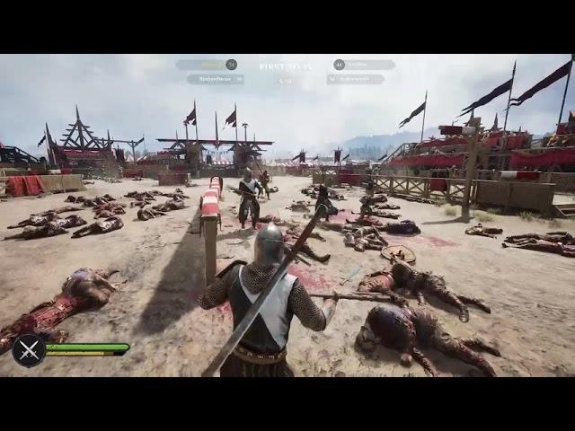 Chivalry 2 A Minute of Free For All (3rd Person + 57 Kill Game)