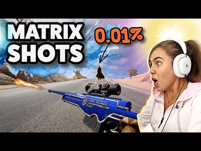 MATRIX SHOTS by FEMALE GAMER 2023 !