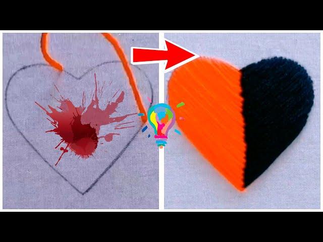 How beautiful it is to sew up the hole. Sewing tricks.