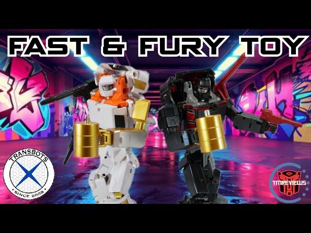 X-Transbots MX-28T Fast & MX-29T Fury (Runamuck and Runabout Toy Deco)