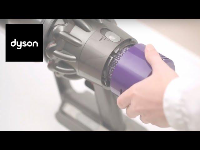 How to clean your Dyson Cyclone V10™ cordless vacuum's filter