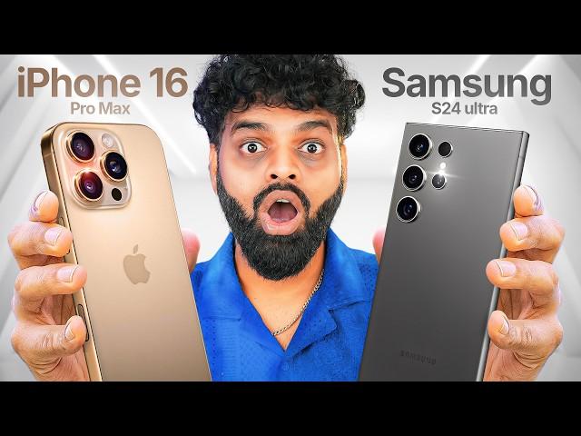 The Epic Battle: iPhone 16 Pro Max vs Samsung Galaxy S24 Ultra