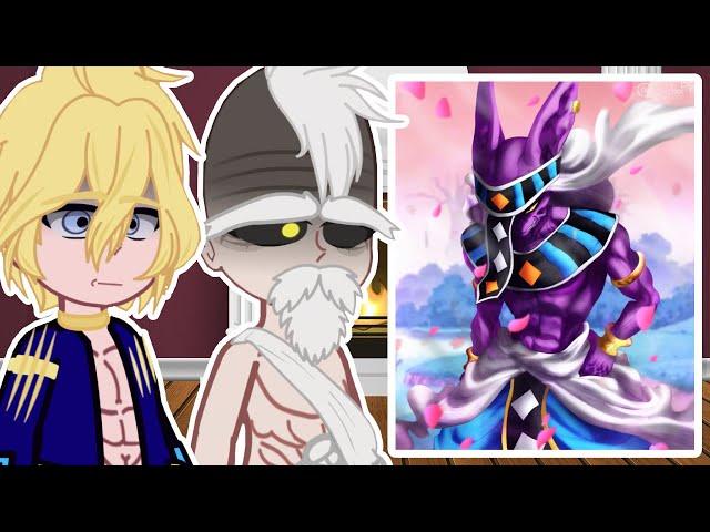 Gods react to Beerus || Dragon ball || - Gacha React