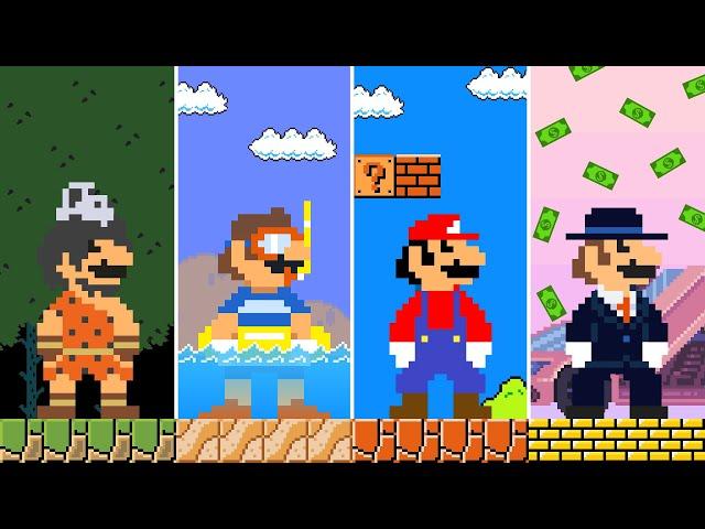 Doki Mario: Evolution Poor to Rich of Super Mario