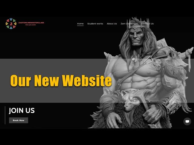 Our New Website || Zart OnlineMasterClass