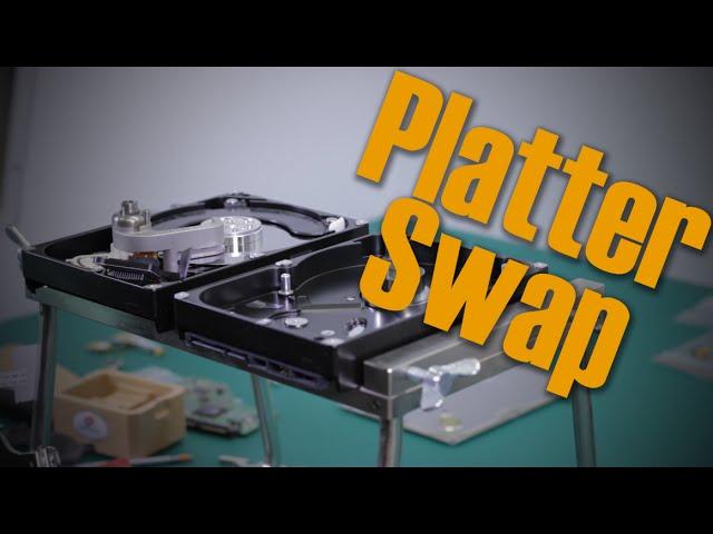 hard drive does not spin - how to Platter Swap