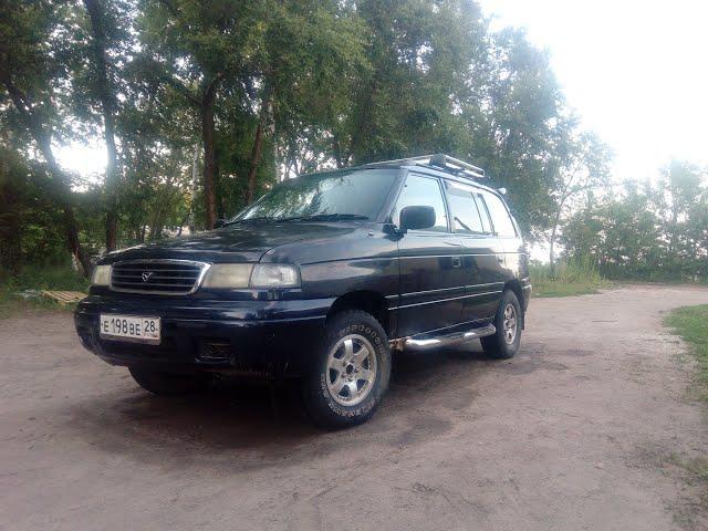 Mazda MPV ,1996, дизель, 4wd. Честный мини обзор и тест драйв на бездорожье