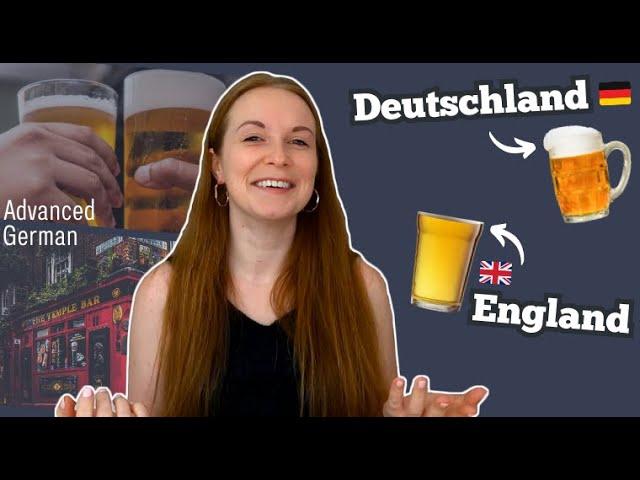 Advanced German Listening Practice: German Kneipe vs English Pub