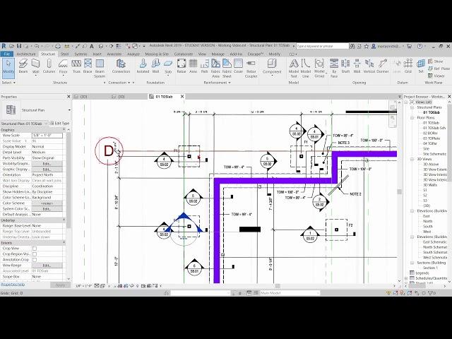 07 PSHD Revit Foundation Isolated