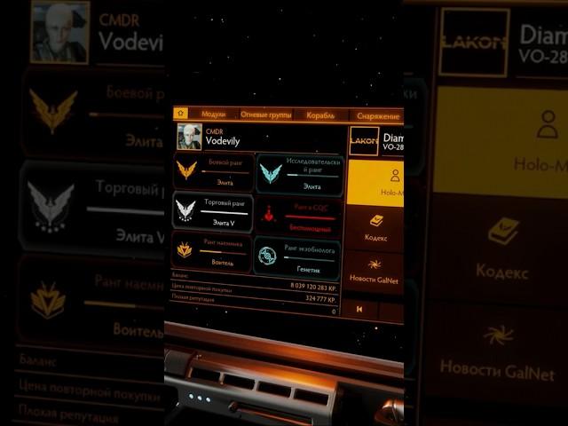 ЗАЧЕМ НУЖНЫ РАНГИ ЭЛИТЫ В Elite Dangerous