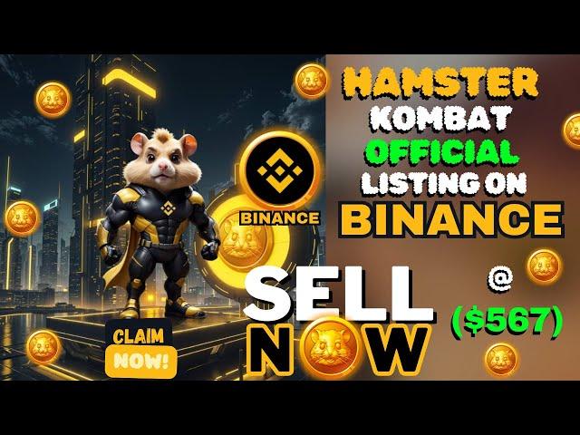 Hamster Kombat x BINANCE - Hamster Combat Update on Binance Listing & things you must do