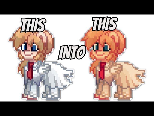 how to make your pony tinted (tutorial)