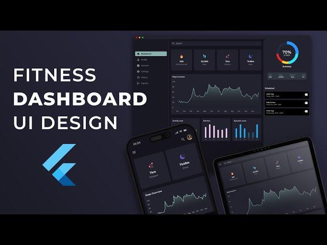 Building a Responsive Dashboard UI App with Flutter | Step-by-Step Tutorial