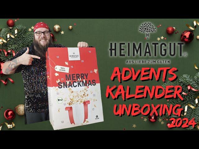 HEIMATGUT Adventskalender 2024 - Unboxing & Taste-Test