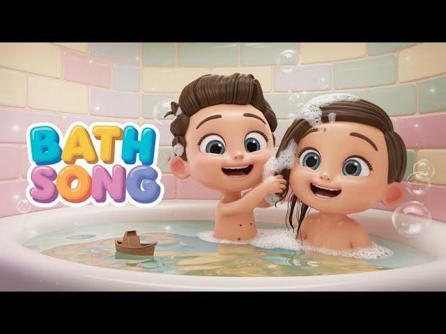 Bath Song for Kids | Fun & Bubbly Nursery Rhymes