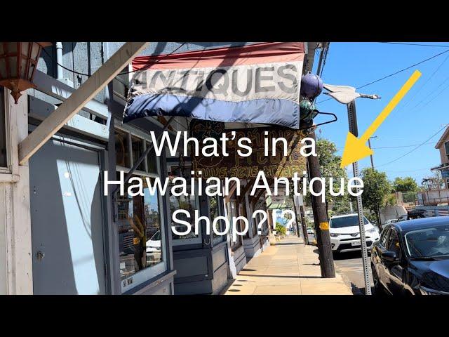 Mauis coolest antique store?! Antique freak tour!