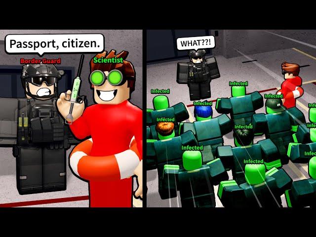 Infecting noobs to cross the Roblox Border..