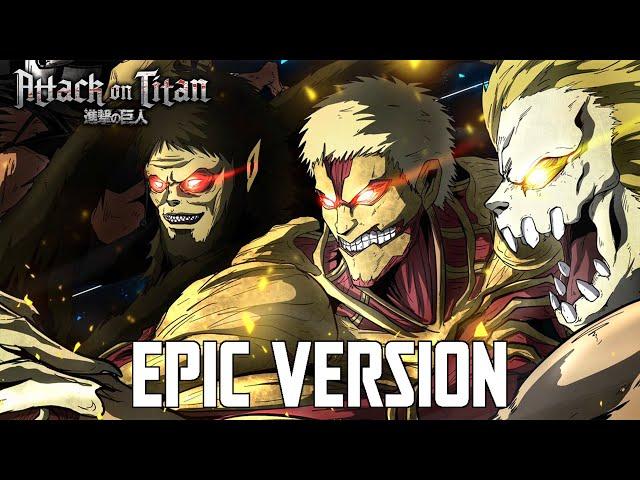 Attack on Titan S4: Ashes On The Fire x Beast Titan Theme | EPIC VERSION