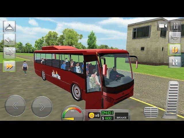 School Bus Driver 3D Simulator Android GamePlay #5