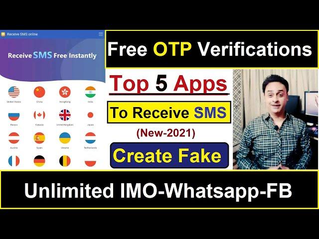 How to Get US, UK, Brazil, France, Russian and Indian Number OTP verification | Create fake Whatsapp