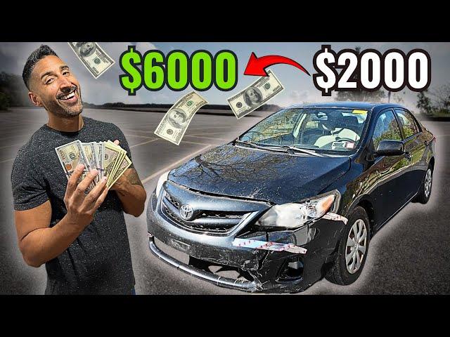 I Flipped A Cheap Car From Facebook Marketplace Huge Profit!